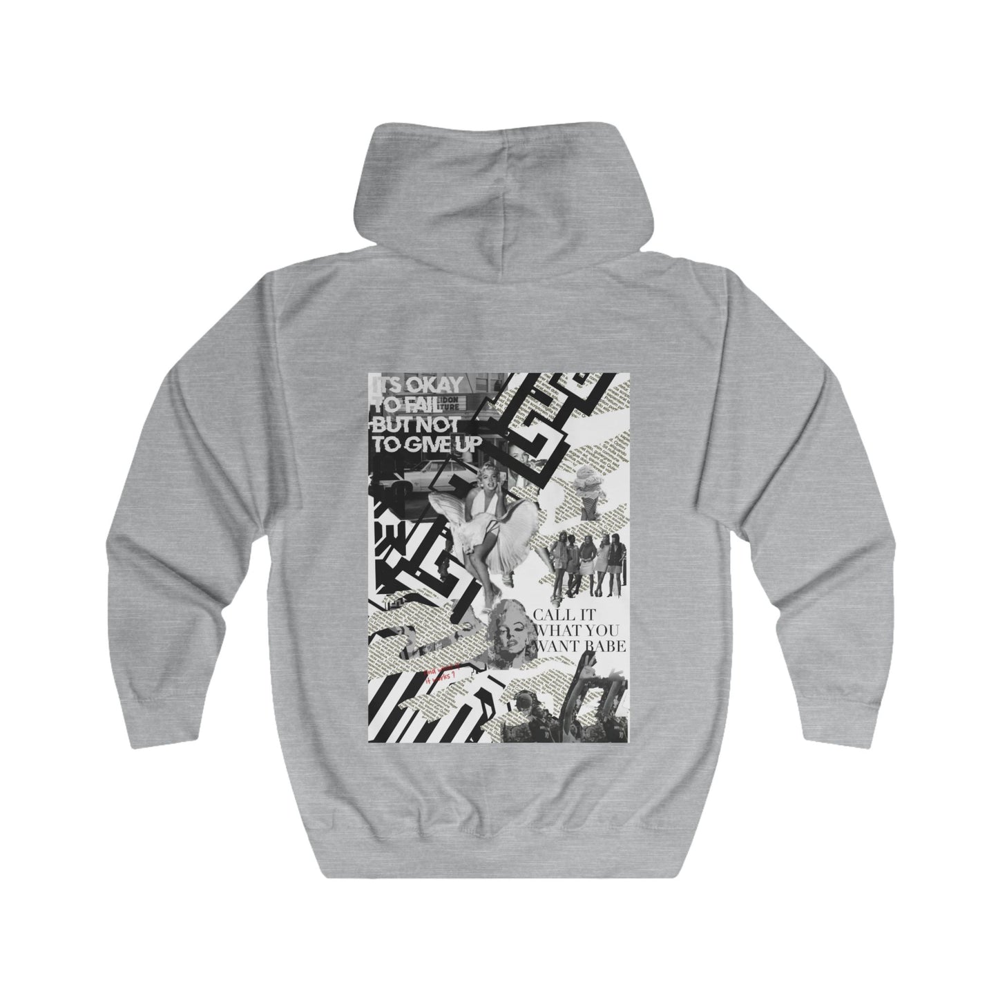 Marilyn - Unisex Full Zip Hoodie