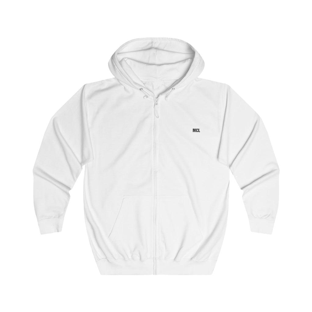 Be Bold Be You Be Iconic - Unisex Full Zip Hoodie