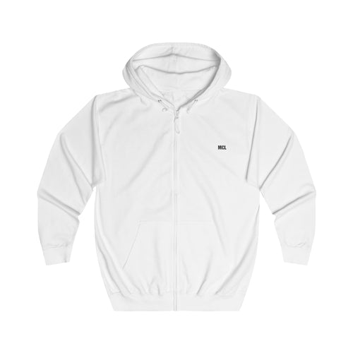 Be Bold Be You Be Iconic - Unisex Full Zip Hoodie
